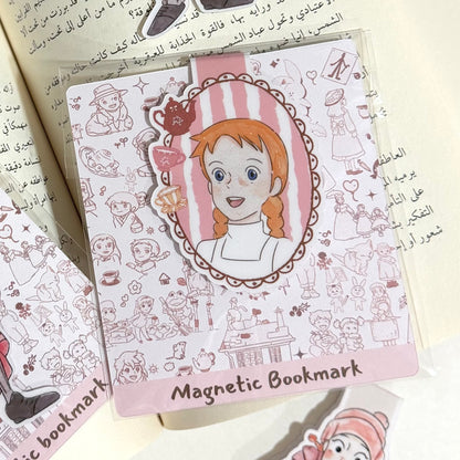 فاصل كتب مغناطيسية 📚 ✨